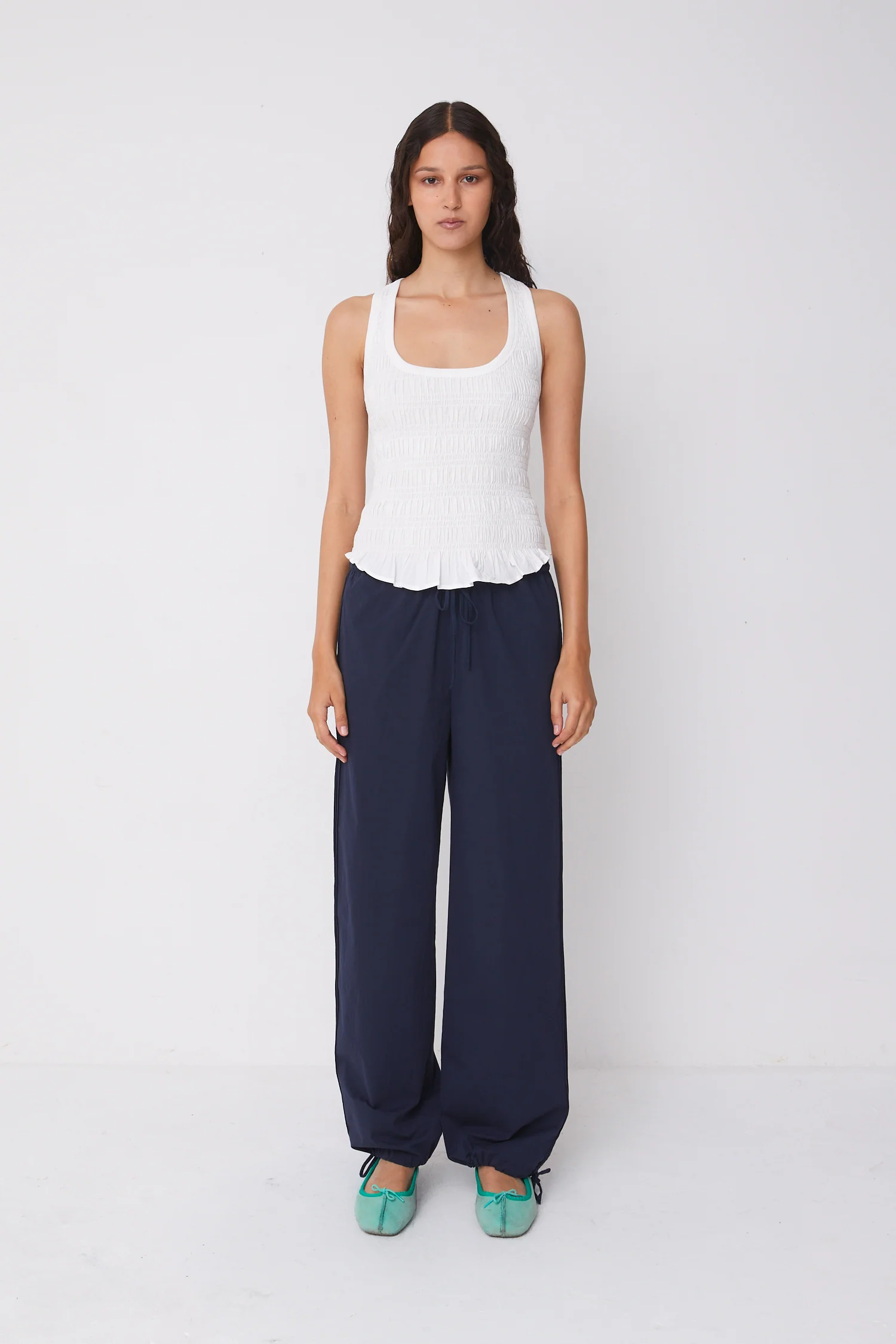 Renee Trousers, Navy - Image 3
