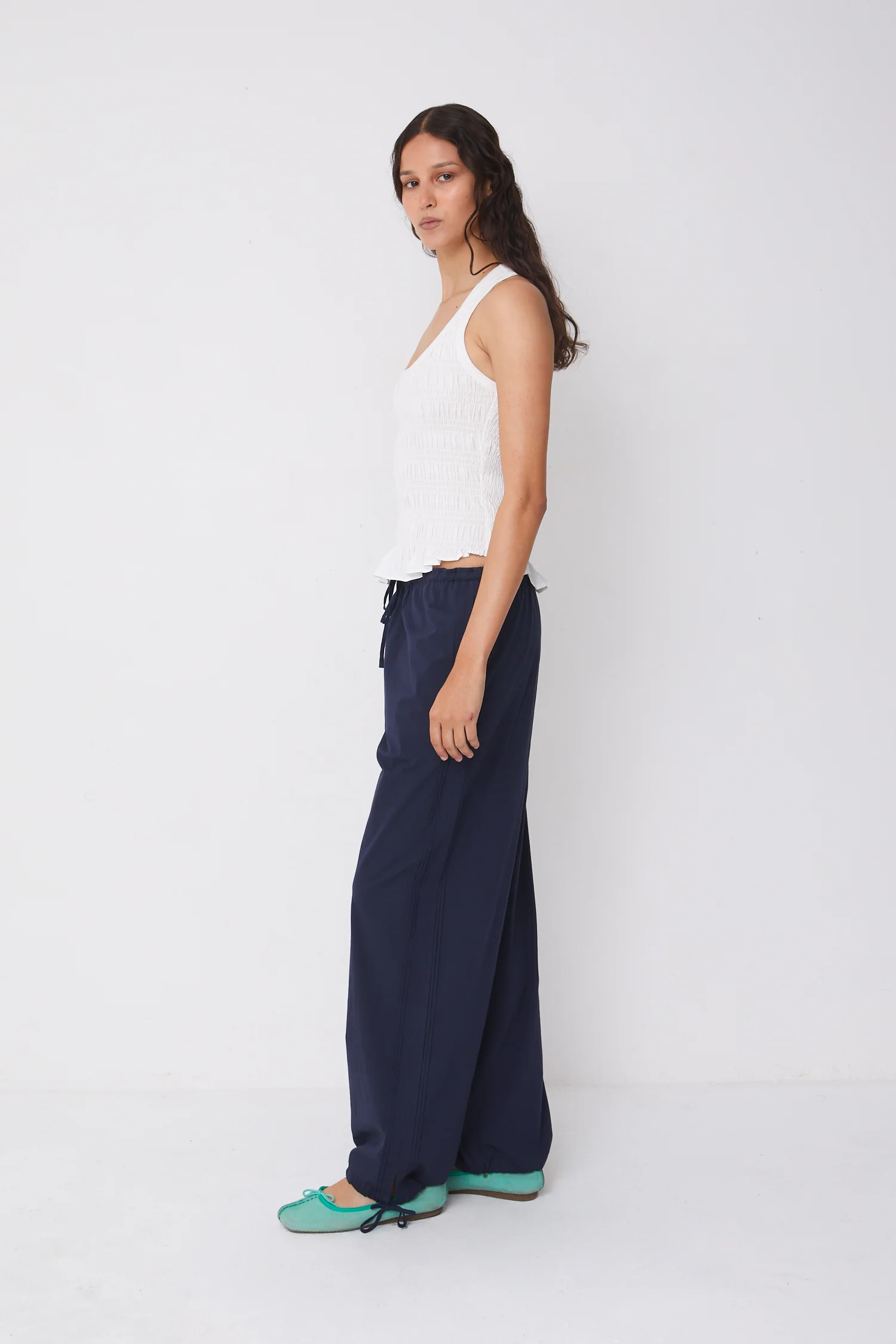 Renee Trousers, Navy - Image 7