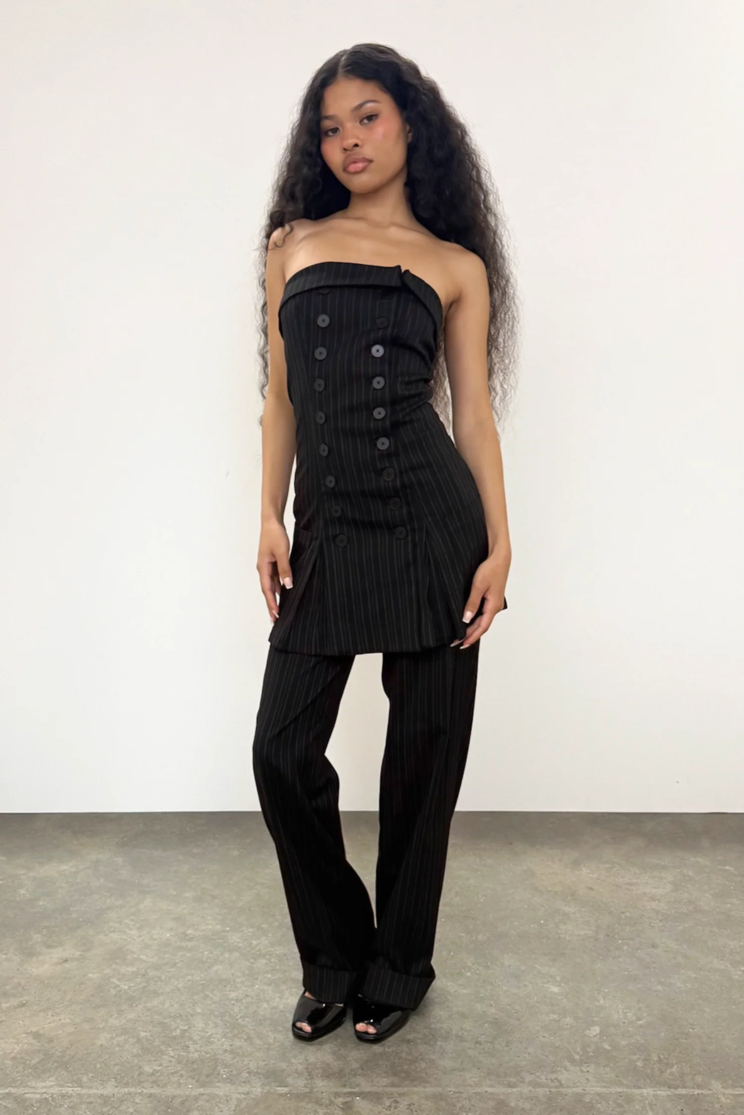 Bardot Dress, Lead - Image 9