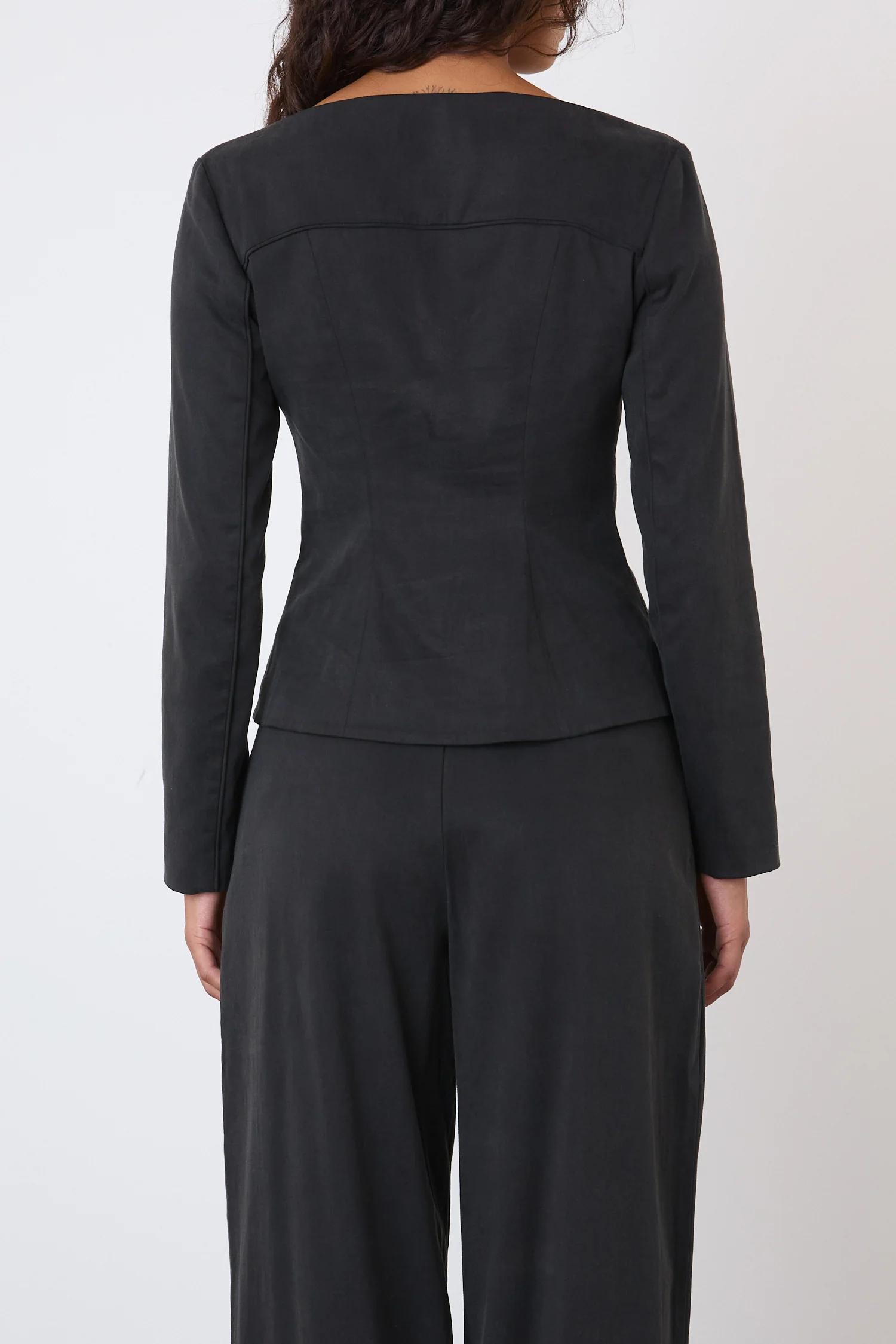 Bardot Top, Onyx - Image 5