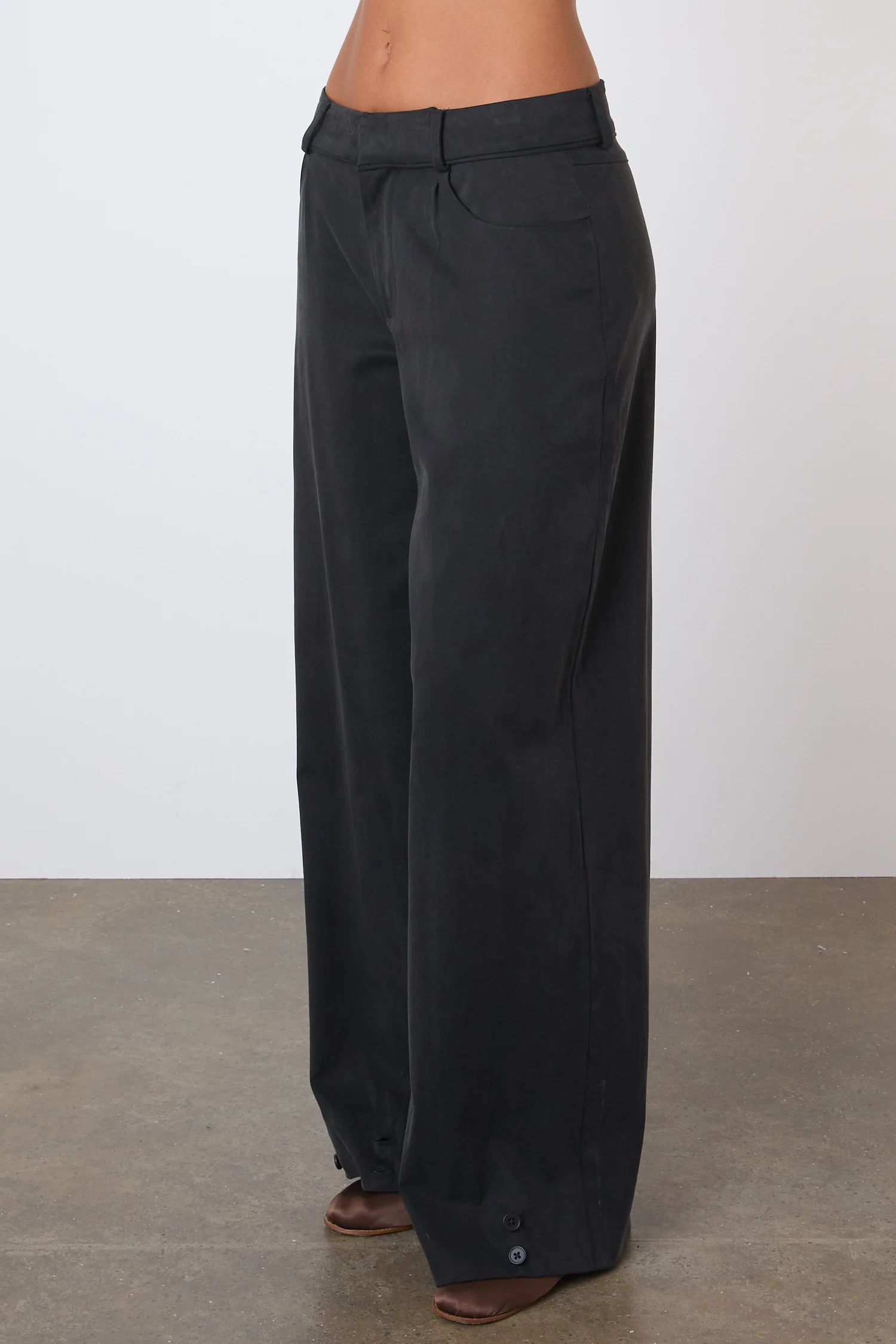 Bardot Trousers, Onyx - Image 4