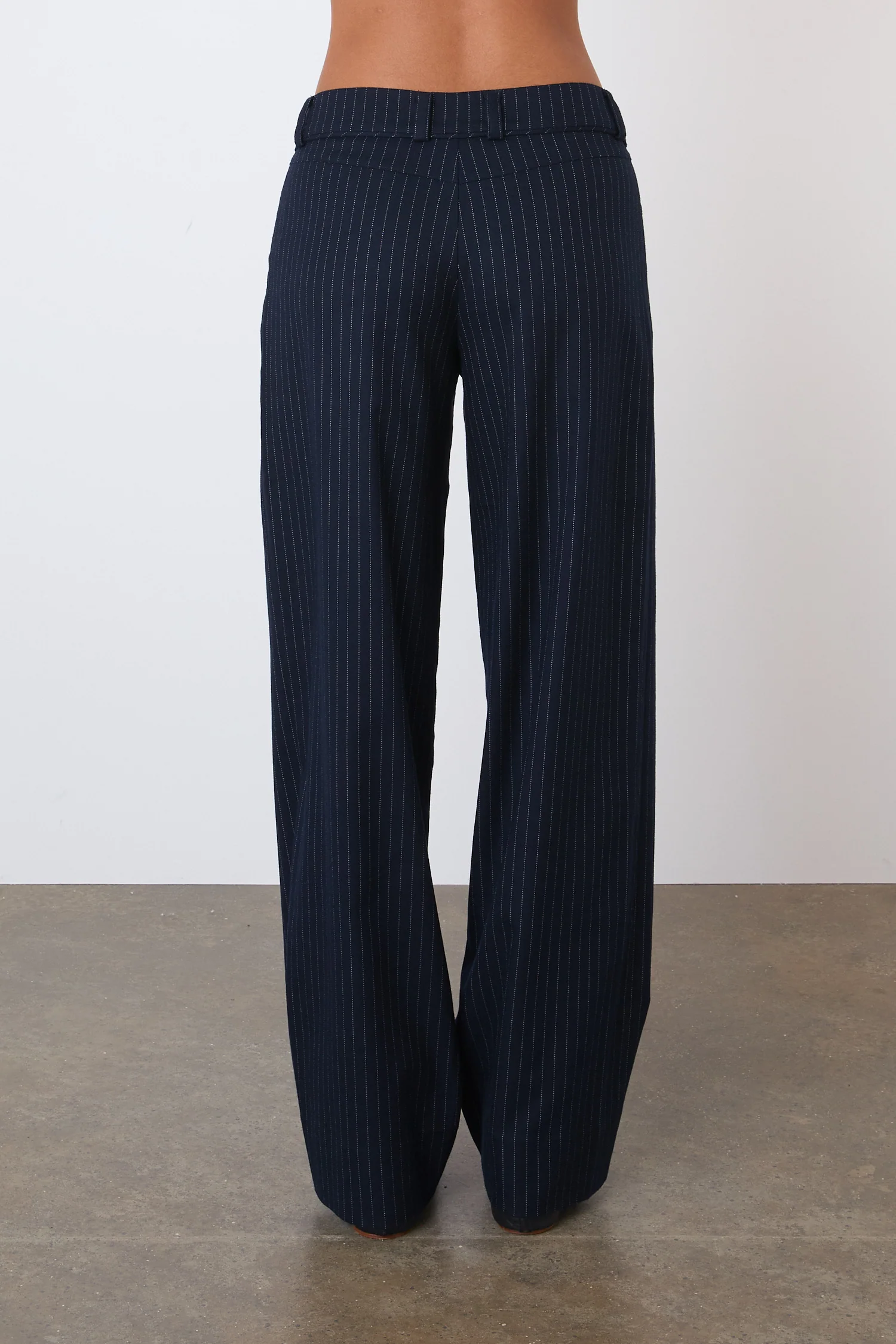 Bardot Trousers, Ink - Image 4