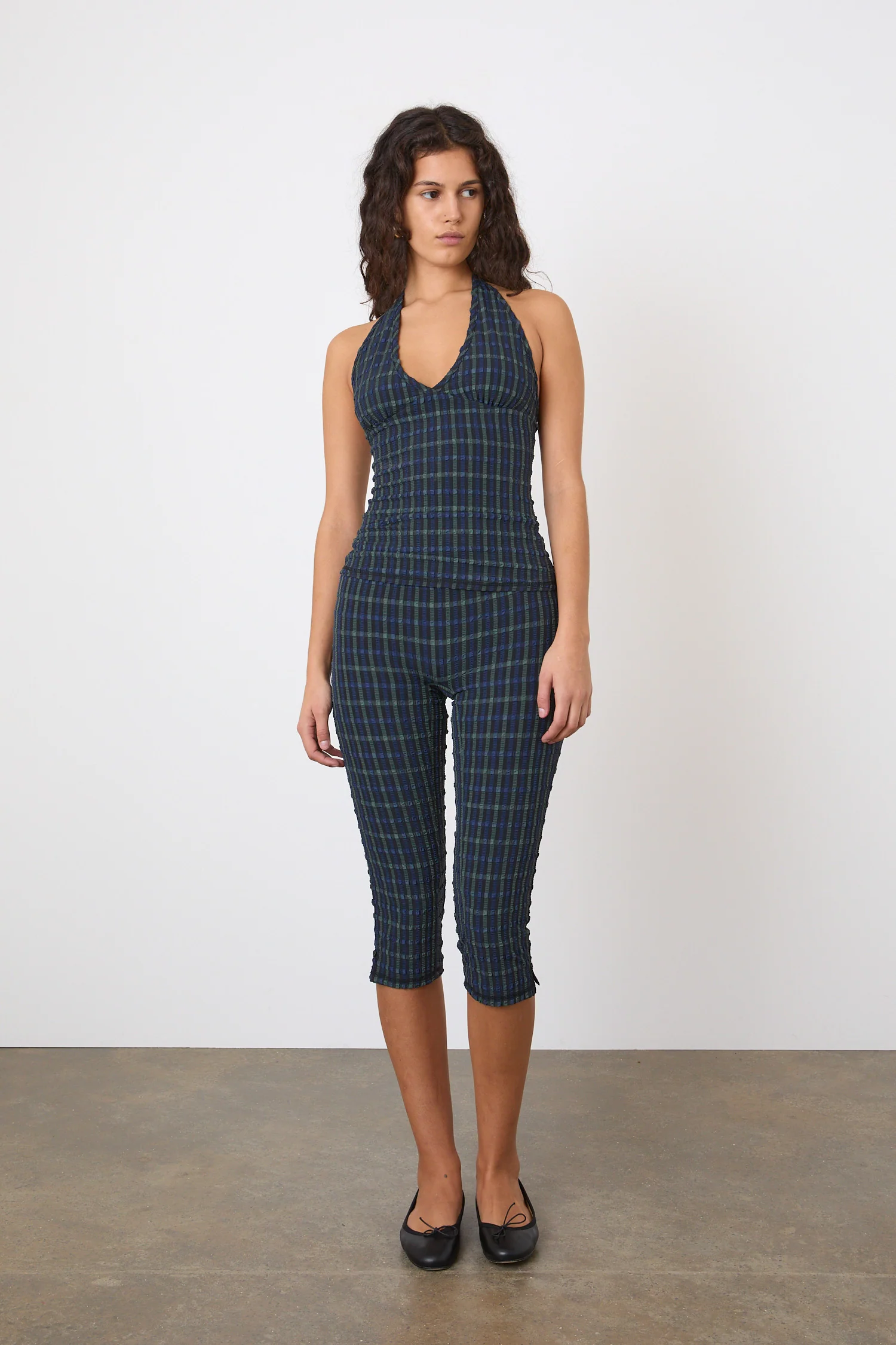 Cindy Halter Top, Fir Tree - Image 3