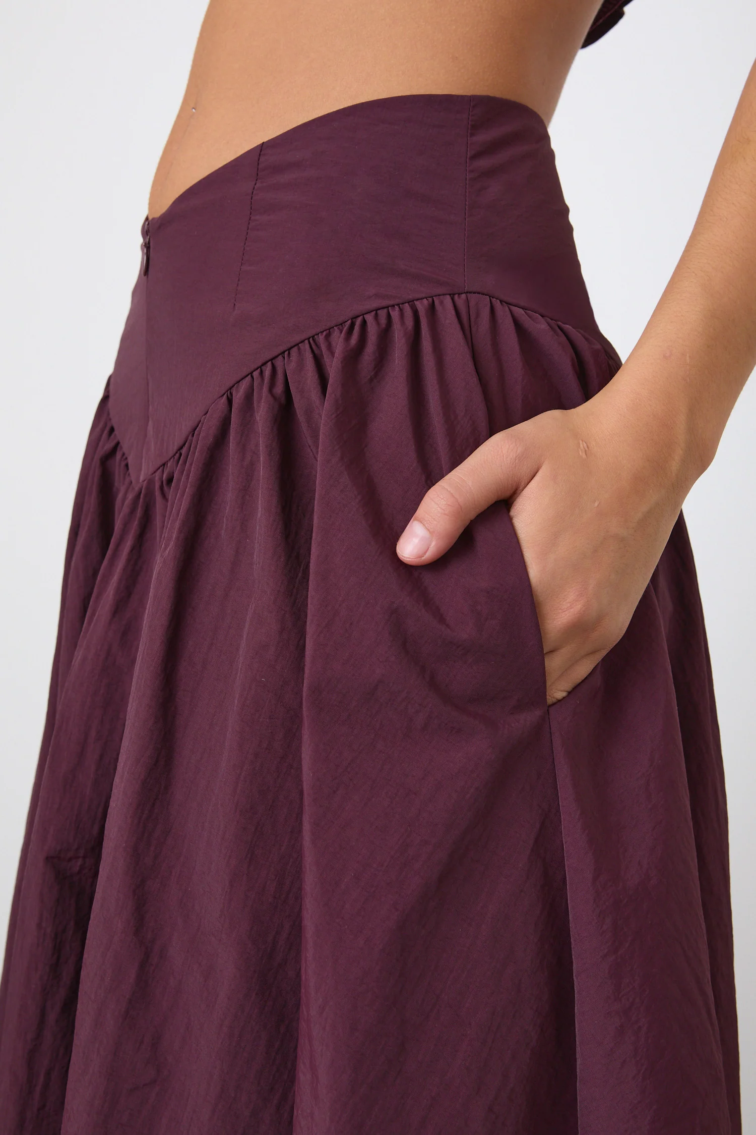 Deba Midi Skirt, Robin | Liberty London Exclusive - Image 6