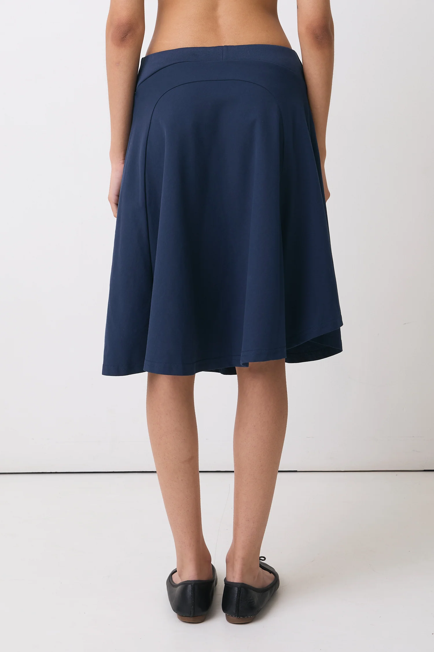Joni Midi Skirt, Navy - Image 4