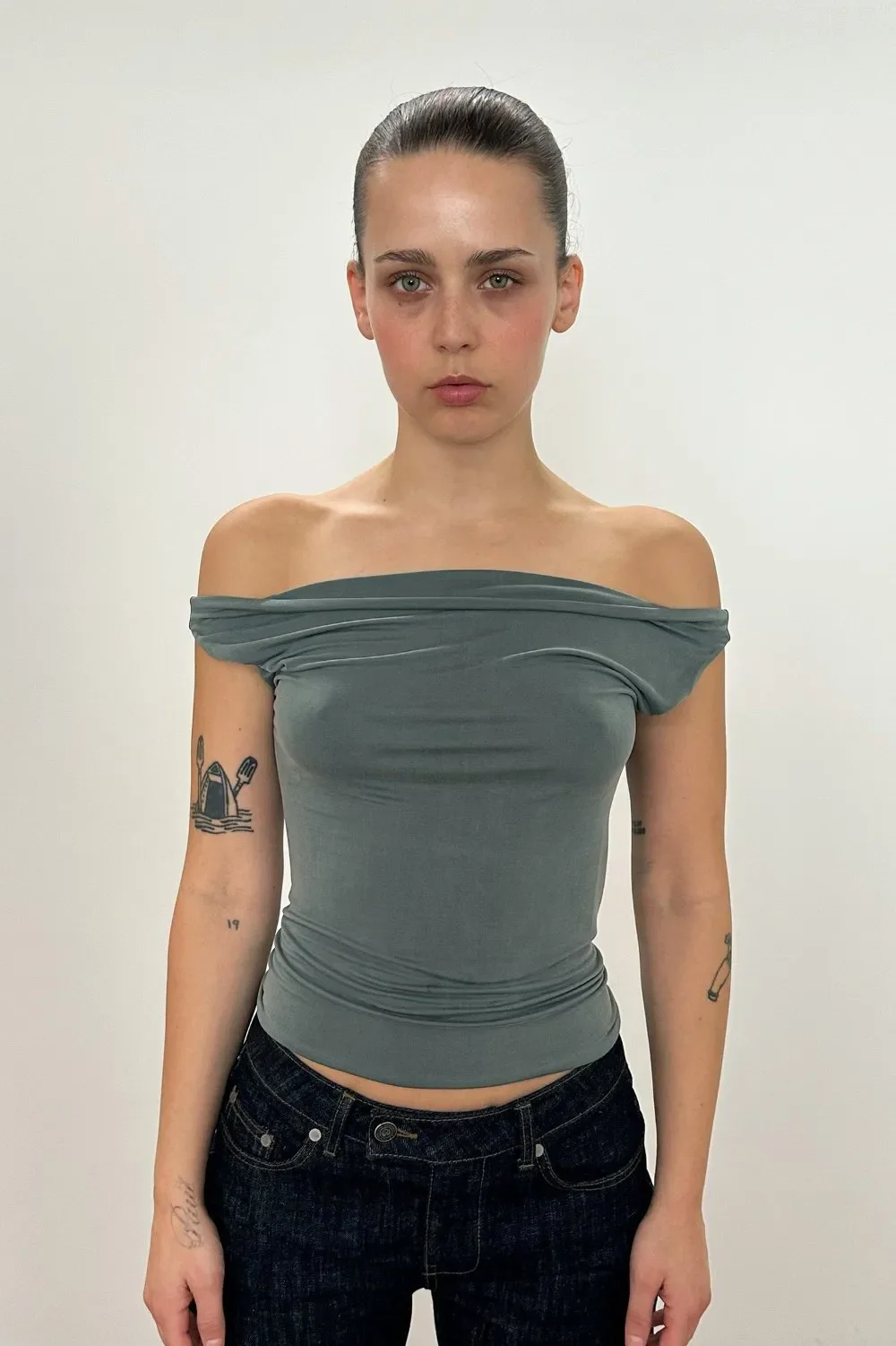 Kylie Top, Sea Salt - Image 4