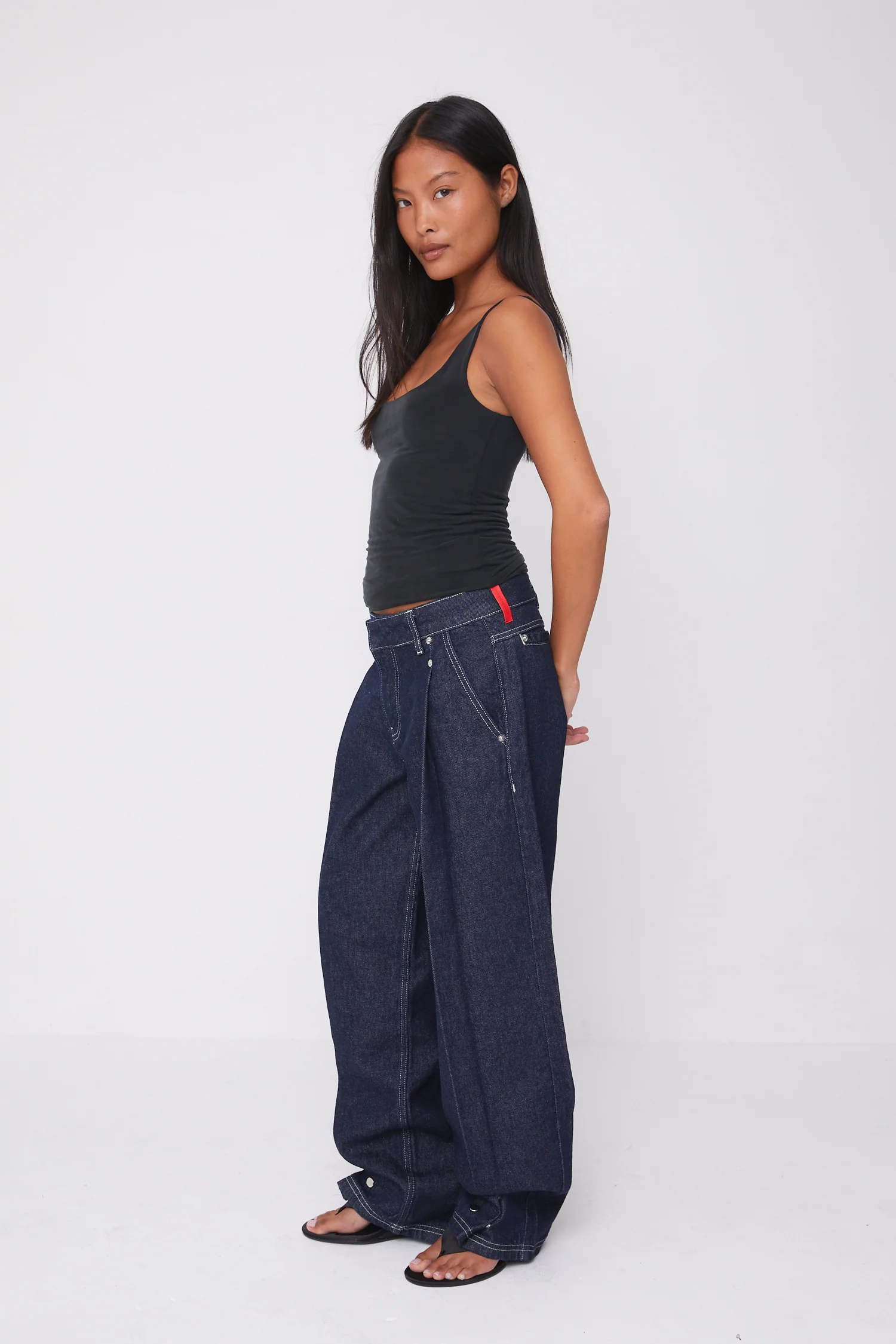 Lita Tailored Jeans, Indigo Rinse - Image 4
