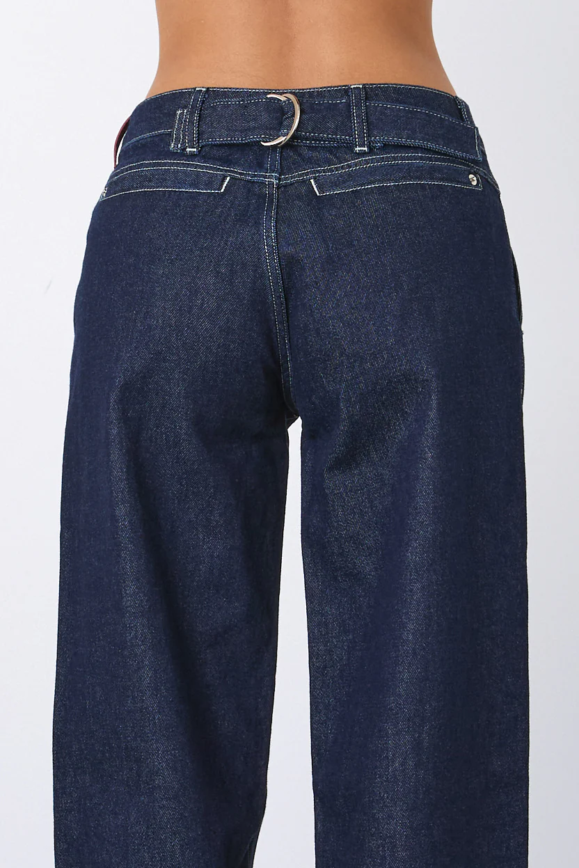 Lita Tailored Jeans, Indigo Rinse - Image 7