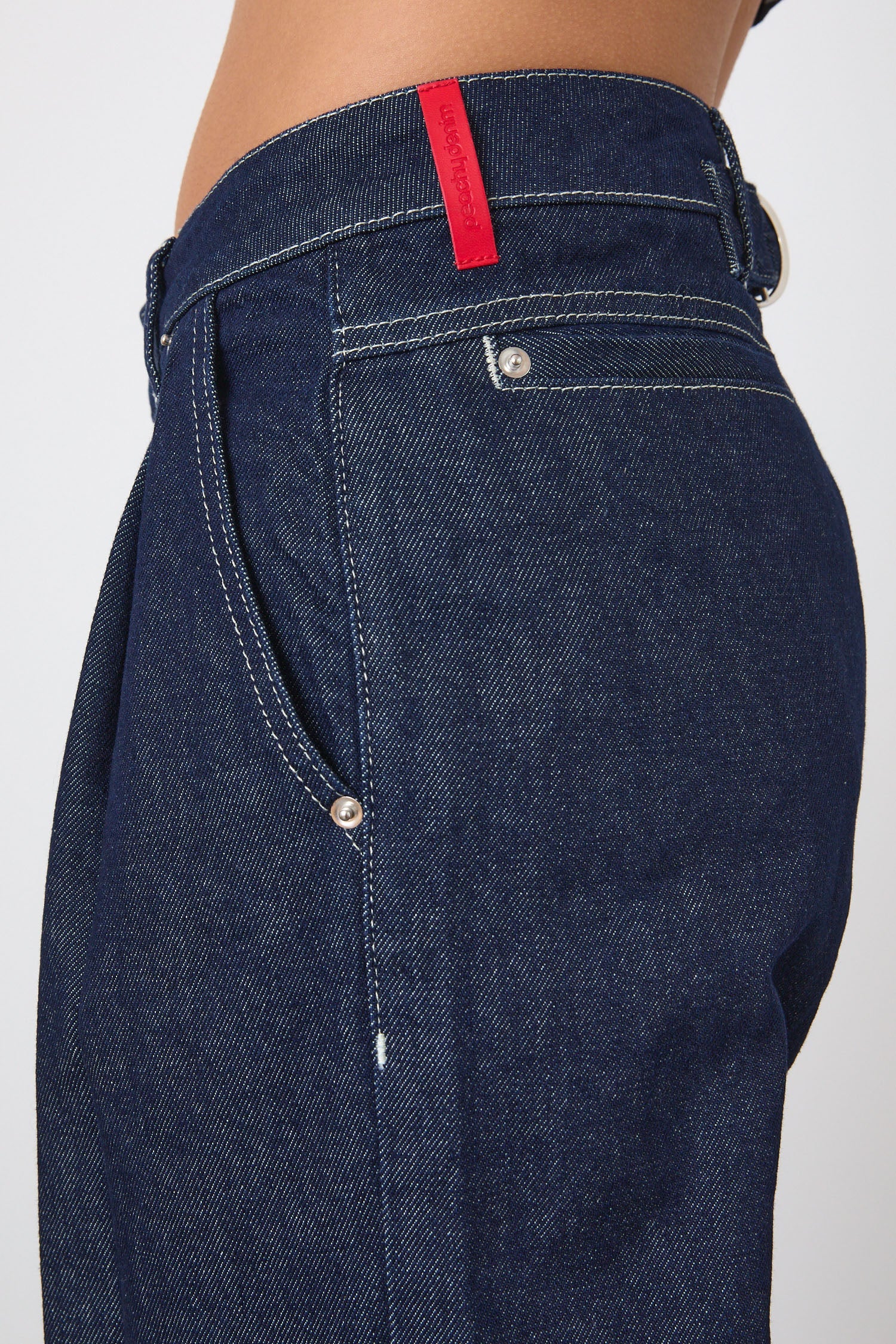 Lita Tailored Jeans, Indigo Rinse - Image 8