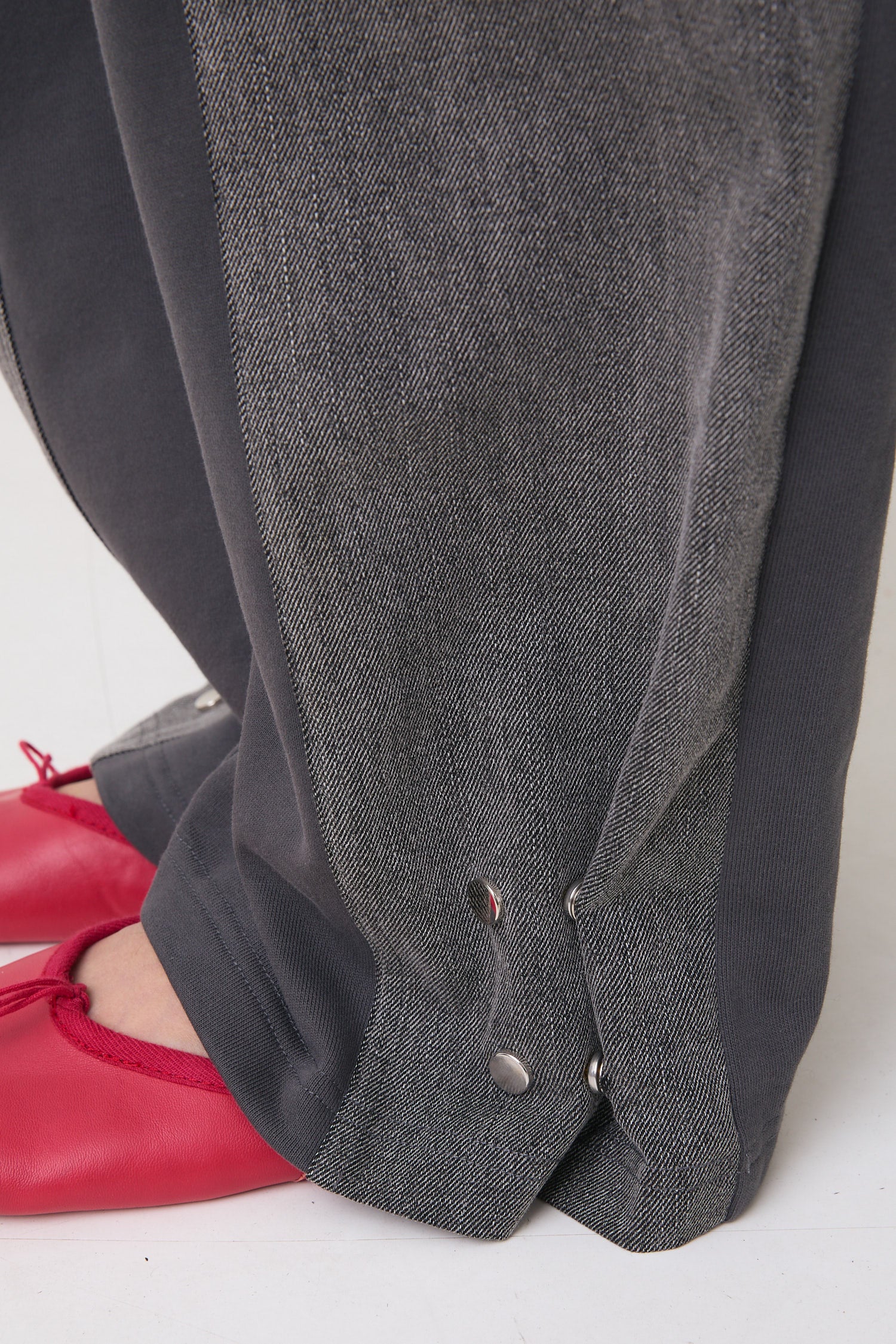Mercy Track Trousers, Grey Marl - Image 7
