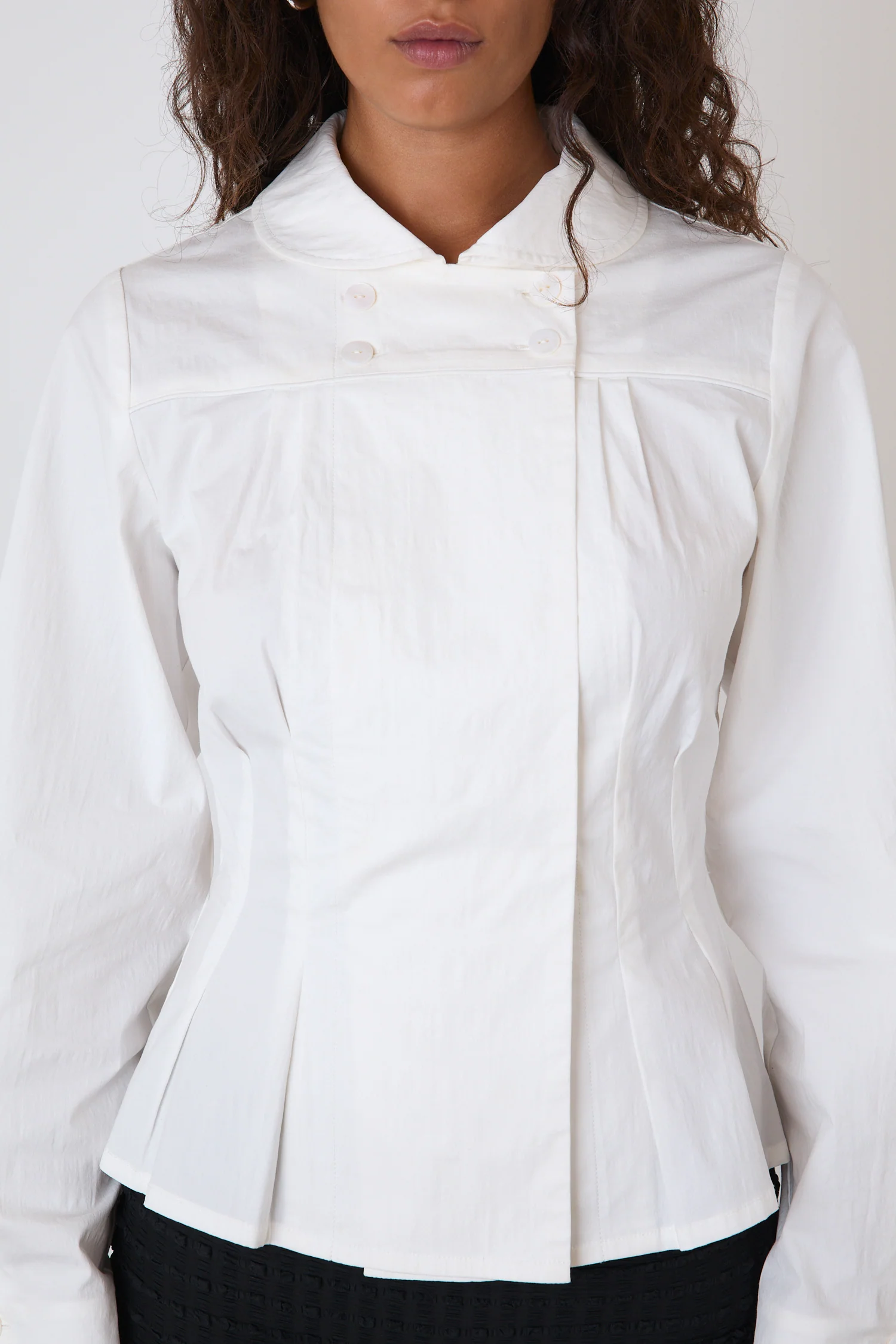 Missy Long Sleeve Blouse, Porcelain - Image 7