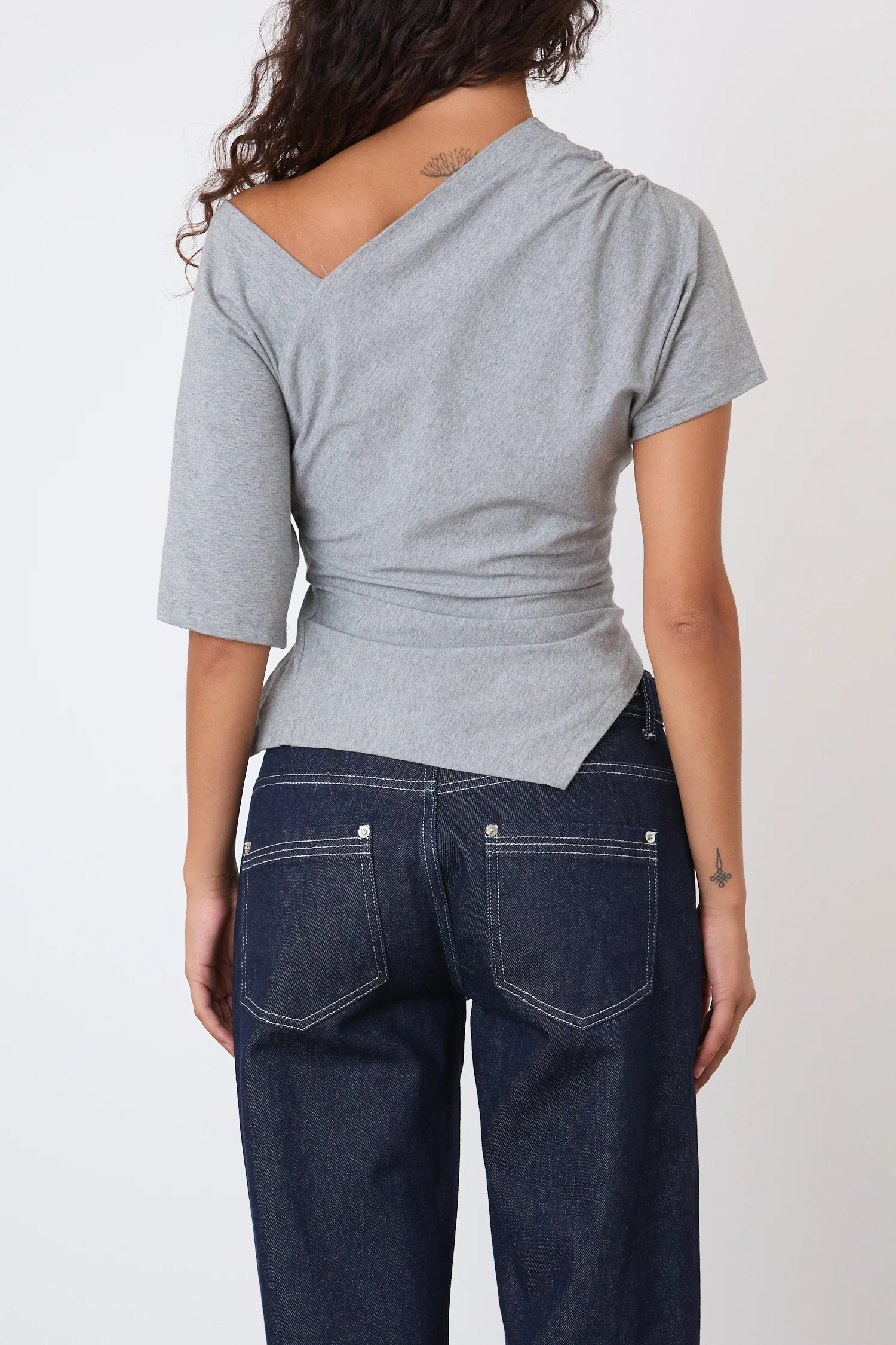 Nico Top, Grey Marl - Image 6
