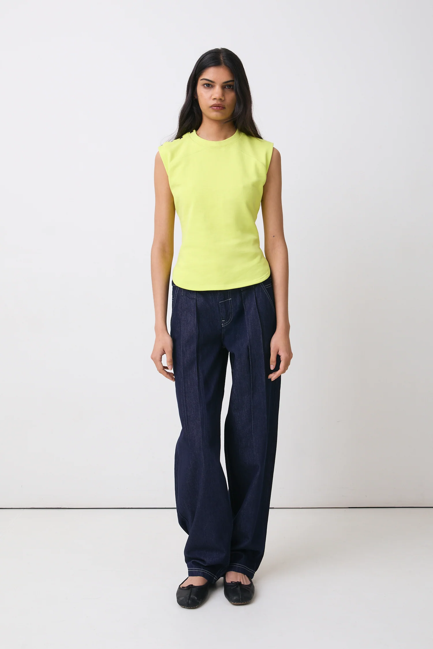 Pamela Tuck Jeans, Raw Indigo - Image 3