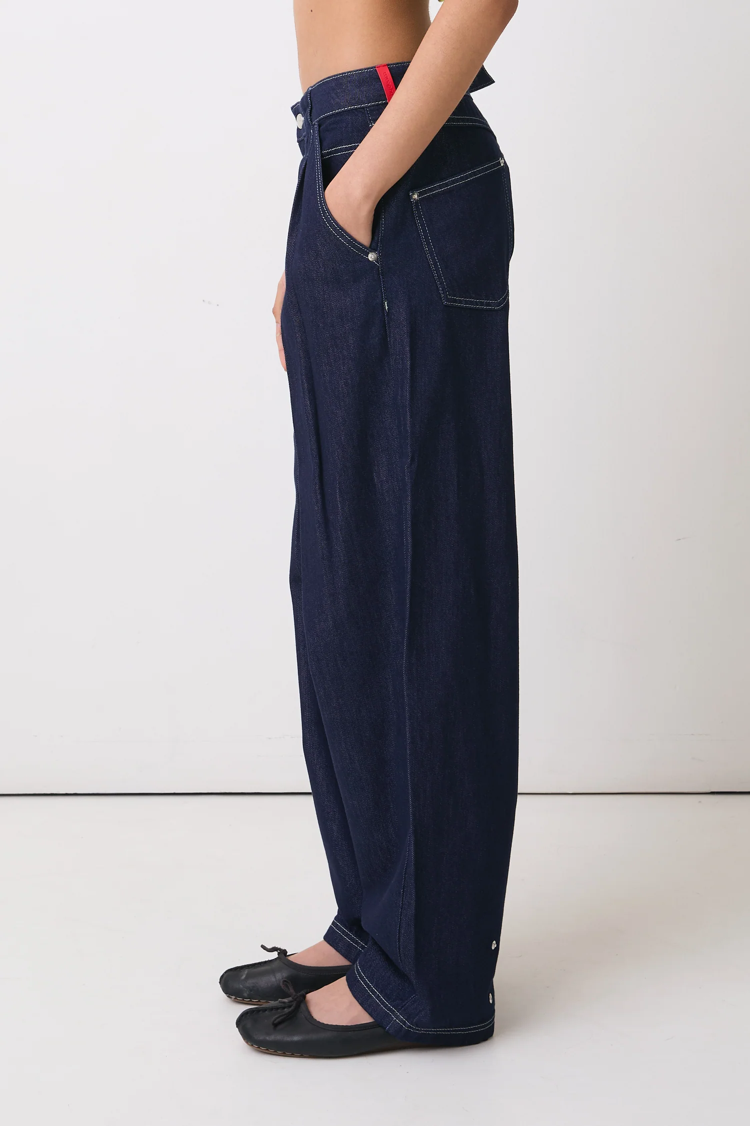 Pamela Tuck Jeans, Raw Indigo - Image 5