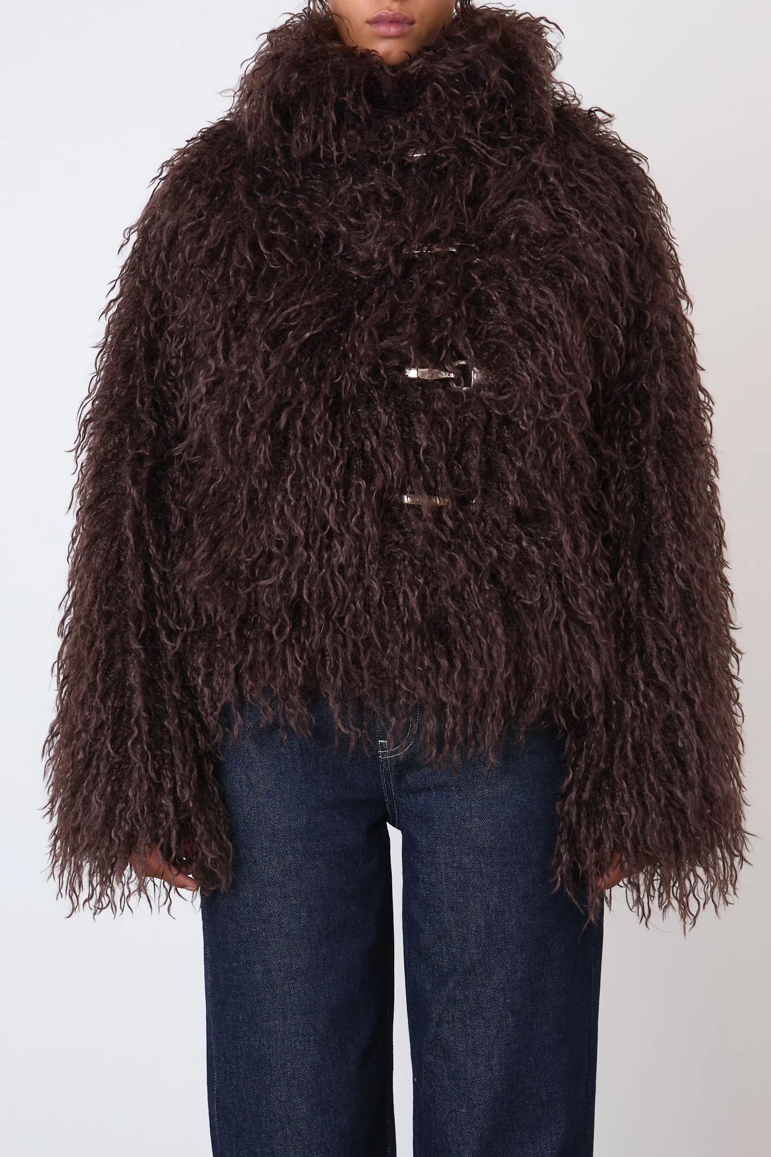 Patti Coat, Chocolate - Image 3