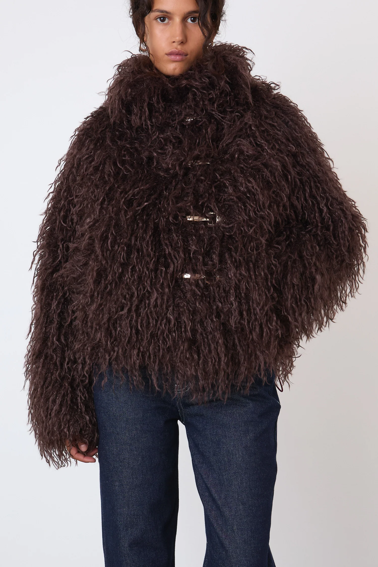 Patti Coat, Chocolate - Image 5