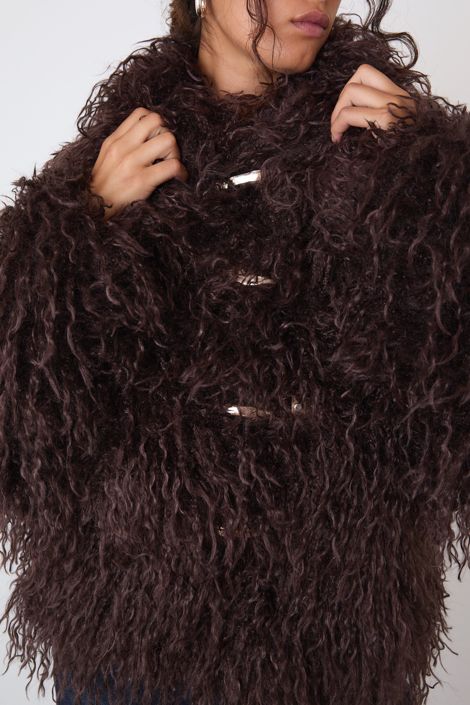 Patti Coat, Chocolate - Image 7