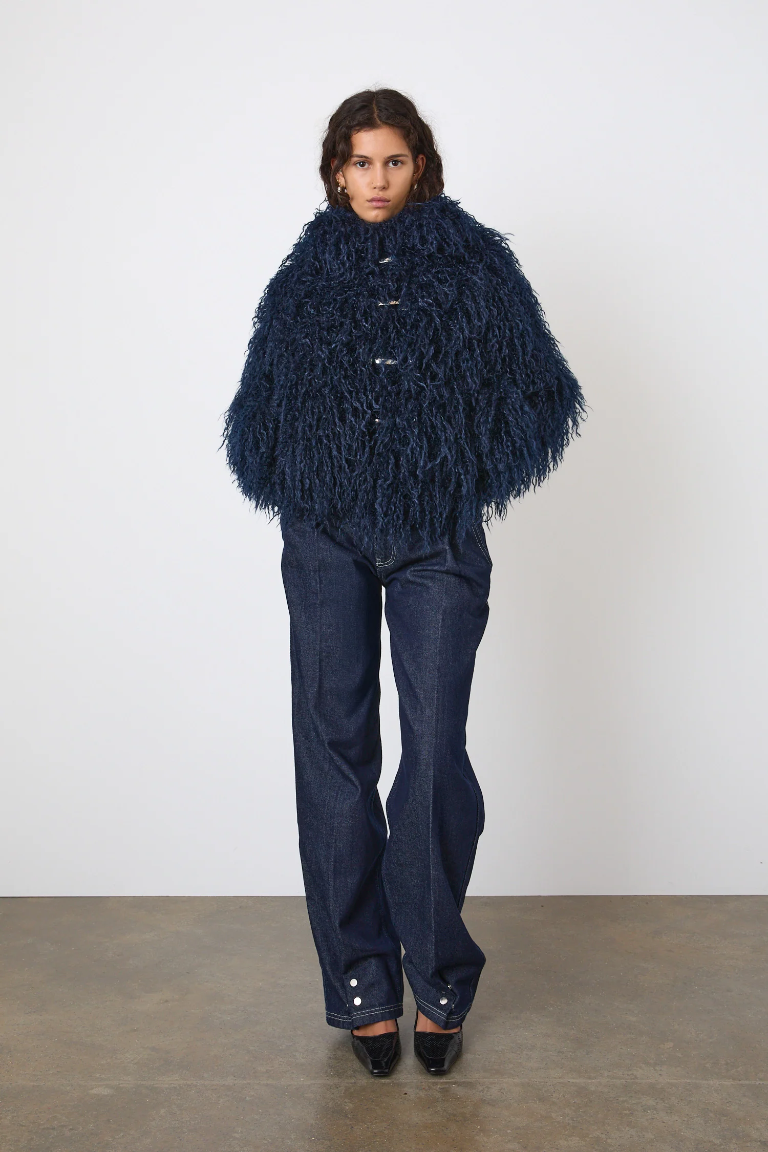 Patti Coat, Navy - Image 4