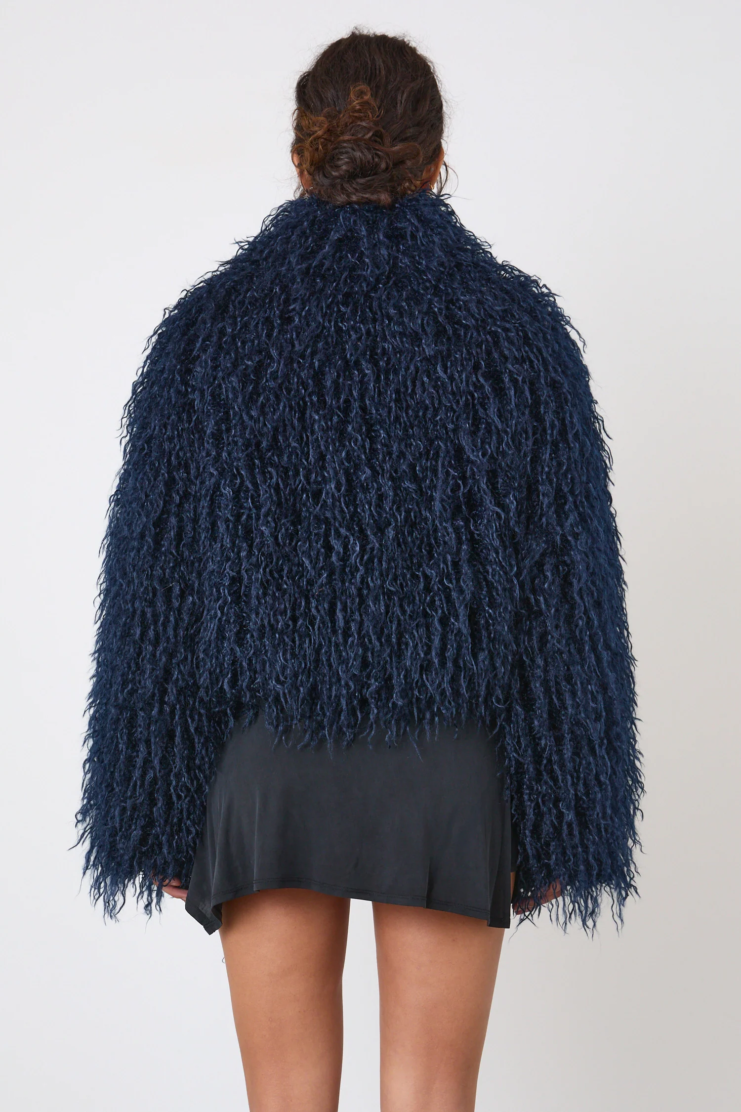 Patti Coat, Navy - Image 6