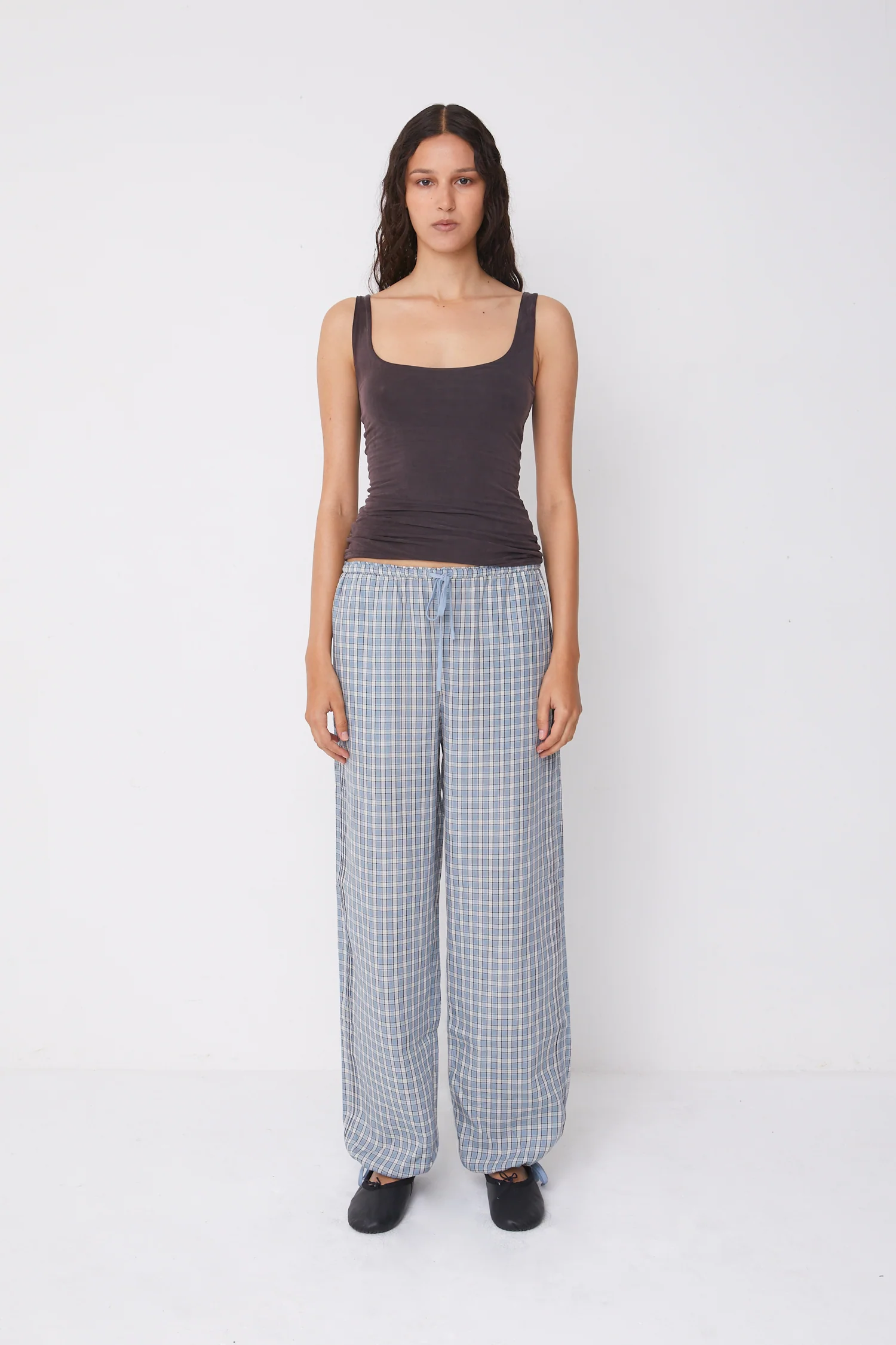 Renee Trousers, Check - Image 3