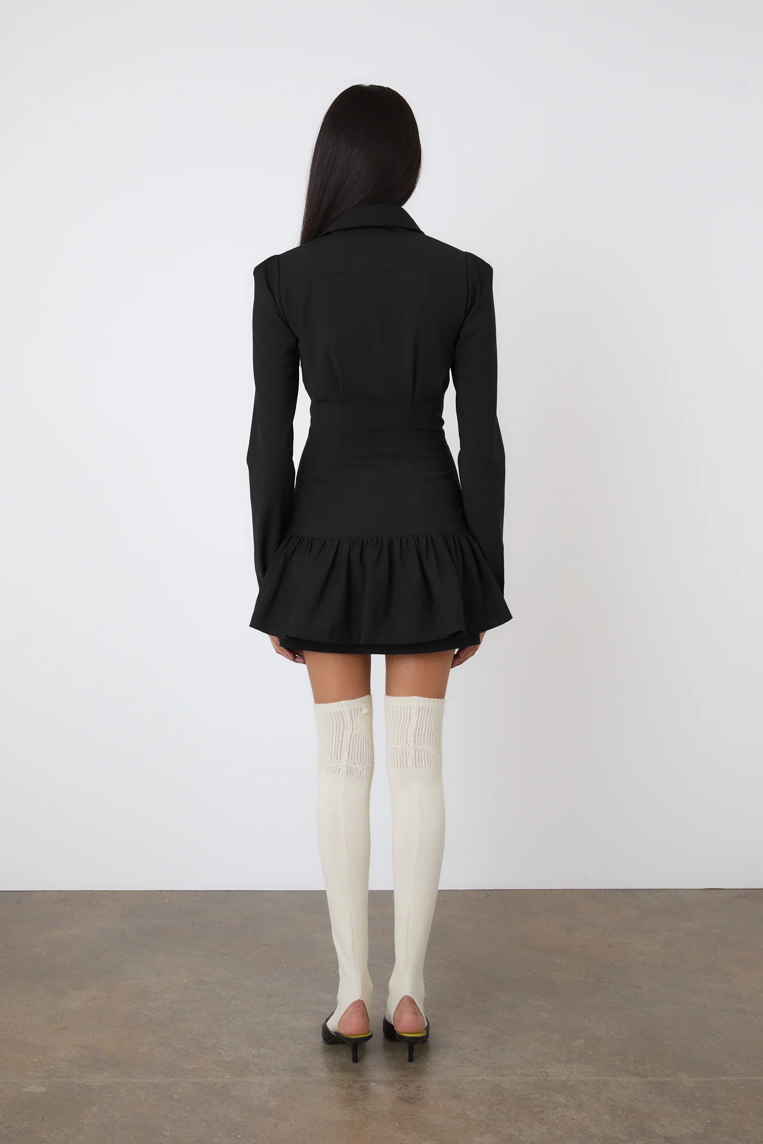 Romy Dress, Black - Image 6