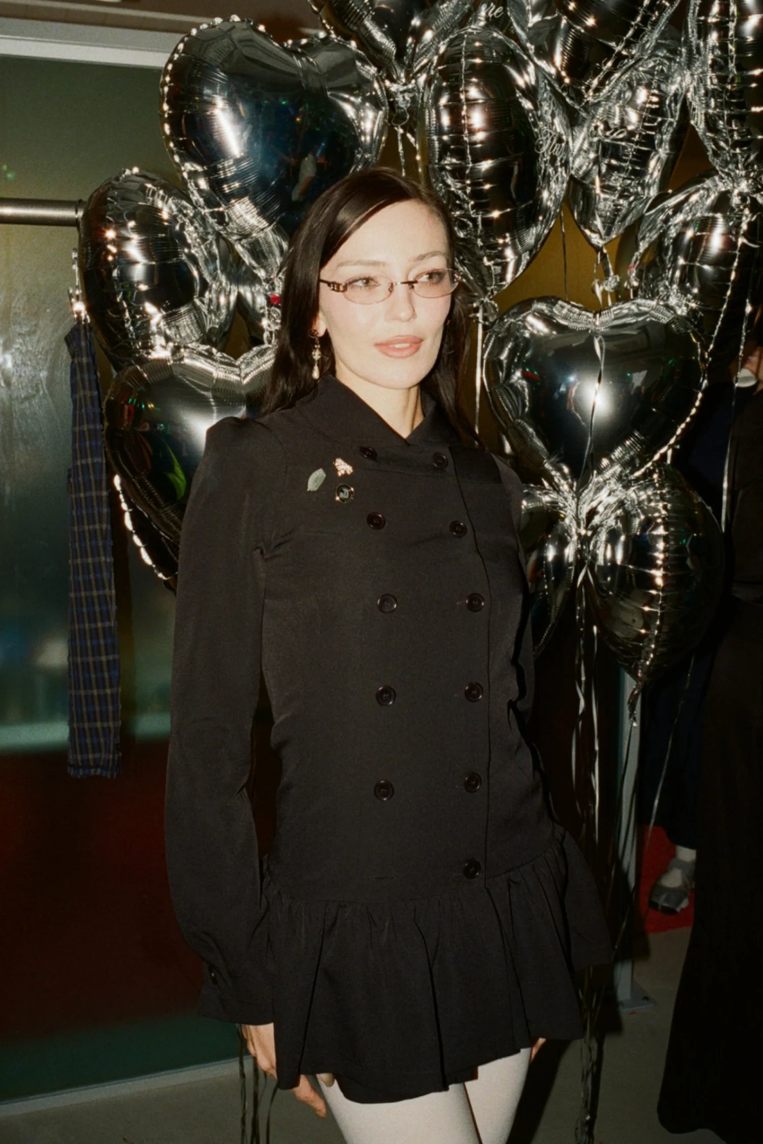 Romy Dress, Black - Image 7