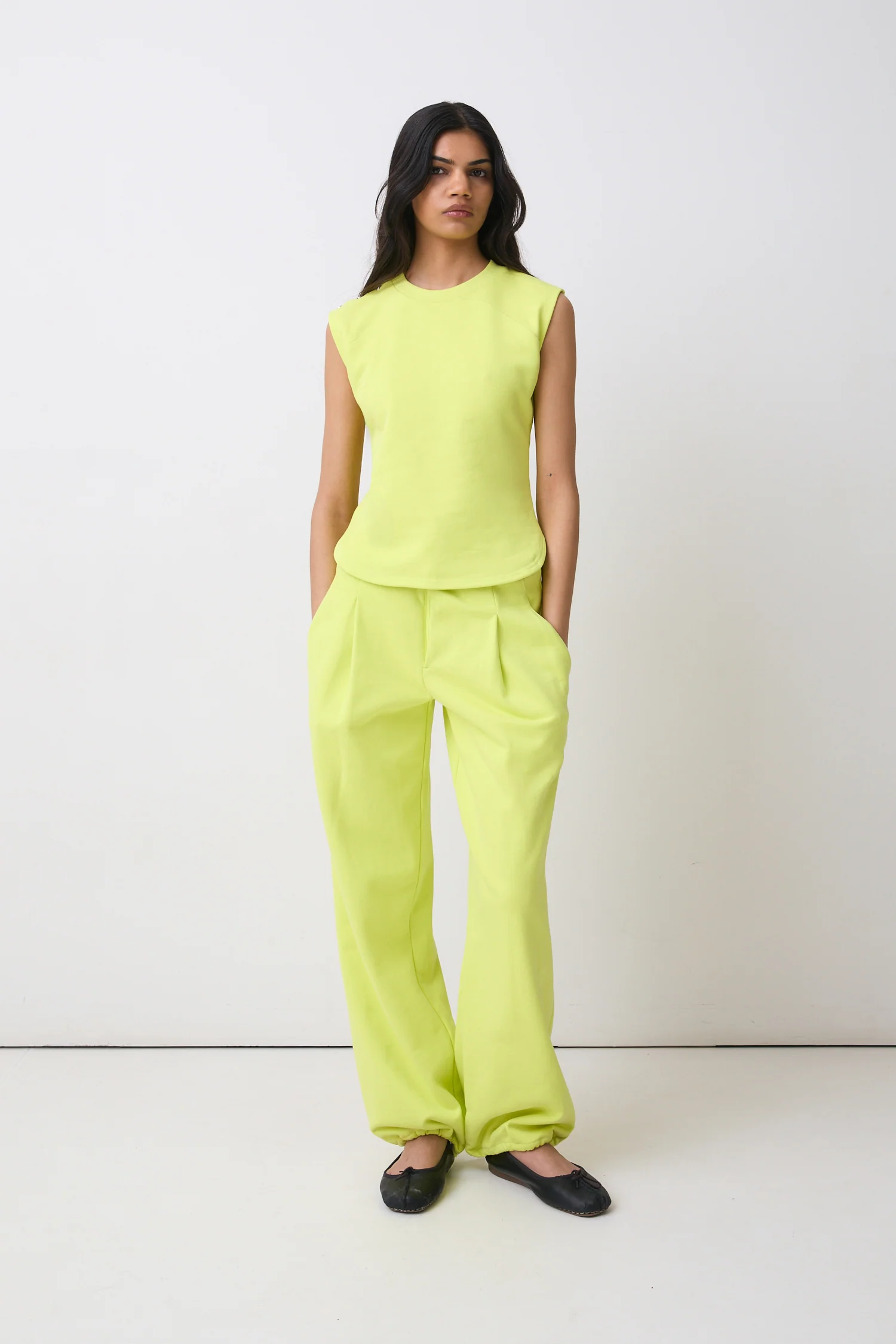 Trixie Sweat Top, Highlighter - Image 4